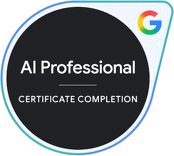 Google AI Professional — Certificate Completion